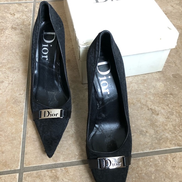 Authentic Dior Classic logo shoes size 7 - Picture 3 of 8